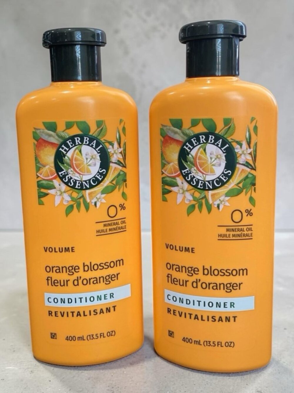 (2 Pack) Herbal Essences - Volume Orange Blossom CONDITIONER + Green Tea 13.5 oz